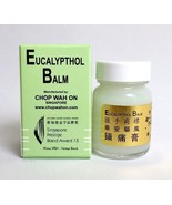 8 x Shake Hand Brand Chop Wah On Eucalypthol Balm 36g 八瓶装 握手牌 握手商标华安驱风镇痛... - $98.48 CAD