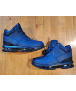 Nike Air Max Goadome ACG Men&#39;s Boots Size 8.5 Blue Hiking Outdoor Leather - £69.33 GBP