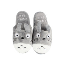 Totoro Cute Animal Women/men Couples Home Cotton Slipper For Indoor House Bedroo - £19.94 GBP