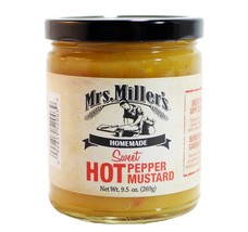 Mrs. Millers Sweet Hot Pepper Mustard, 3-Pack 9.5 Oz. Jars - $29.65