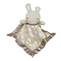 Cloud Island Brown Bunny Rabbit Spots Baby Security Blanket Stuffed Animal Plush - £36.47 GBP