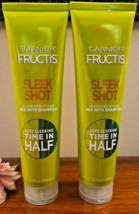 Lot of (2) Garnier Hair Care Fructis SLEEK SHOT In Shower Styler 5.1 oz Each - £22.90 GBP