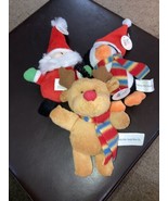 Beverly Hills Teddy Bear Co Plush Seasonal Christmas Character Ornament ... - £10.42 GBP
