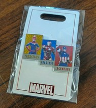 Marvel The Avengers Tenacious Fearless Legendary Disney Exclusive Pin - ... - £10.15 GBP
