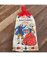 1976 -1776 Bicentennial Calendar Kitchen Tea Towel Patriotic Parisian Pr... - $15.50 CAD