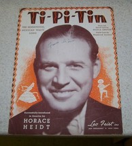Vintage Sheet Music -TI-PI-TIN Mexican Waltz- 1938 - In English &amp; Spanish - VGUC - £5.49 GBP