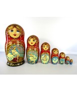 Matryoshka Nesting Dolls 8.75&quot; 7 Pc., Ballerina Ballet Hand Made Set Rus... - £162.92 GBP