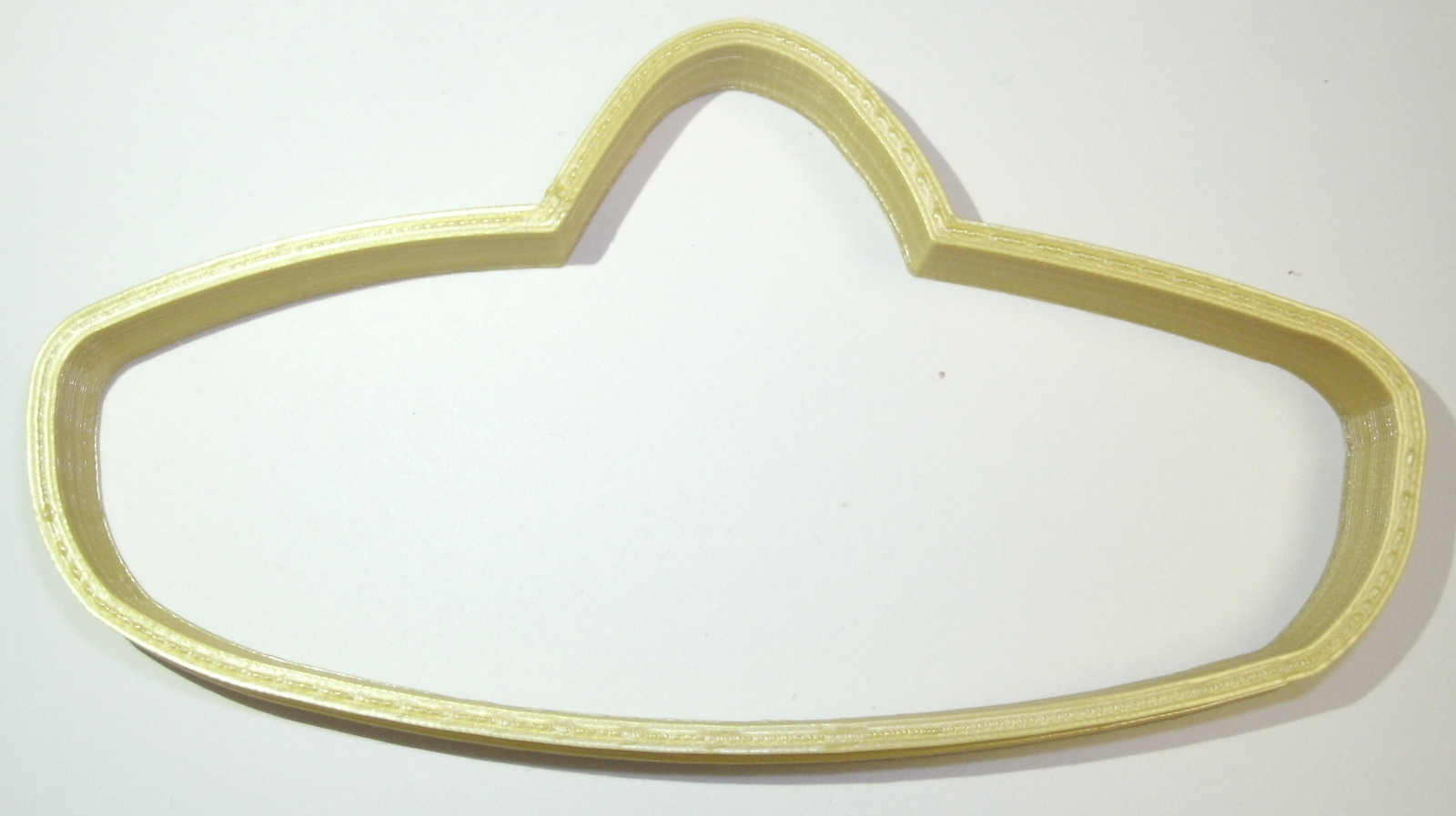 Sombrero Wide Brimmed Hat Felt Straw Mexico Cookie Cutter 3D Printed USA PR889