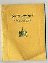 1920&#39;s Switzerland Handy Companion Booklet for Tourists Swiss Federal Ra... - £35.57 GBP