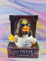 Celebriducks Give Geese a Chance Rubber Duck Collectible New in Box Music - $17.99
