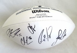 INSIDE THE NFL Football Signed By Hosts Chad Johnson, Chris Long, Ryan C... - £155.80 GBP