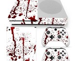 For Xbox One S Console &amp; 2 Controllers Splatter Vinyl Skin Decal  - £10.94 GBP