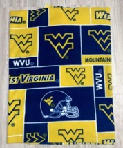 West Virginia University Fabric Piece 62”x25.5” READ AND SEE PHOTOS - £4.03 GBP