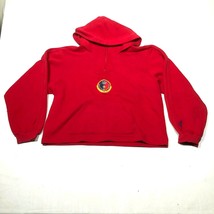 Vintage Adidas 2000 Olympics Sweatshirt Hoodie Mens L Red Logo Cotton Blend - £29.15 GBP