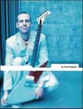 No Doubt Tom Dumont Hamer Standard Explorer guitar 8x11&quot; pin-up photo print - $4.50