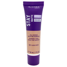 Stay Matte Lightweight Mousse Foundation - 201 Classic Beige by Rimmel L... - $7.99