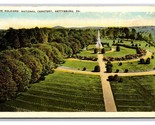 Soldier National Cemetery Gettysburg Pennsylvania PA UNP WB Postcard N24 - $2.92