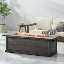 50,000 BTU Propane Fire Pit: 56&quot; Outdoor Patio Heater - $754.99