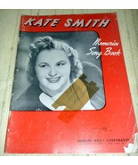 Kate Smith Memories Song Book - SIGNED AUTOGRAPH Sheet Music Folio - £15.76 GBP