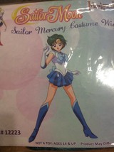 Mercury Moon Wig for Sailor Moon Cosplay Costume Halloween Fun Anime Wow,kaboom - £9.95 GBP