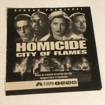 Homicide Tv Guide Print Ad Andre Braugher Richard Belzer TPA11 - £4.66 GBP