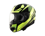 Zox Adult Unisex OEM Hi-Viz Yellow &amp; Black Odyssey Carbon Vigilance Helmet - £87.16 GBP