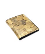 Gold Coins Bifold Leather Wallet - £14.94 GBP