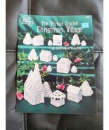 The Thread Crochet Christmas Village Town Building Church Tree Pattern B... - £13.85 GBP