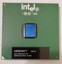 Intel Celeron SL4NZ 667MHz/128KB/66MHz FSB Socket/Socket 370 PC-CPU Proc... - £10.05 GBP