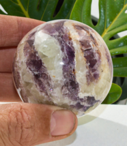Purple KAMMERERITE  Crystal Stone Healing Reiki Gemstone Decor Sphere 235gr - $55.03