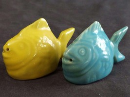 c1950 Bauer Chicken Of the Sea Advertising Salt and Pepper Shakers MINT ... - $54.45