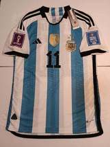 Angel Di Maria Argentina 2022 World Cup Champion 3 Star Match Home Soccer Jersey - £87.00 GBP