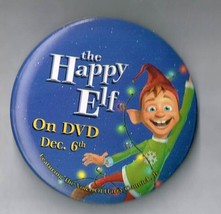 the happy elf Movie Pin Back Button Pinback - $9.55