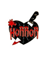 Horror Heart Enamel Pin Halloween Fashion Jewelry - $152.29 MXN