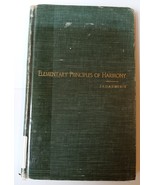 FIRST ED, Elementary Principles of Harmony For School &amp; , Dr. S. Jadasso... - $257.23 MXN