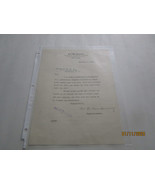 POST OFFICE DEPT BOSTON MA   RAILWAY W C VAN DENMOORI SGN DOCUMENTS FEB ... - $45.00