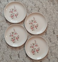 4 Wild Quince Bread and Butter Plates by Taylor Smith Taylor FREE US SHI... - £21.99 GBP