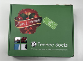 teehee NWT Christmas holiday Themed 12-pack Gift box set Crew Socks Size... - £7.69 GBP
