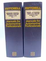 Mitchell Emission Control Service Repair Domestic Cars Manuals 1966-82 Vol. 1-2 - $99.61