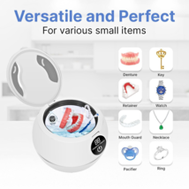 Ultrasonic Retainer-Cleaner Machine,Denture Care,Cleaner Machine for Den... - $222.41 MXN