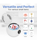 Ultrasonic Retainer-Cleaner Machine,Denture Care,Cleaner Machine for Den... - $222.41 MXN