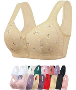 Daisy Bra for Seniors, Front Snap Closure Bras, Front Snaps Daisy Bras for Older - $535.50 MXN