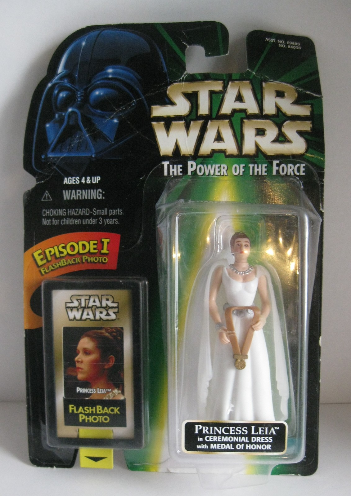 STAR WARS POWER OF THE FORCE PRINCESS LEIA Flashback Photo (Hasbro, 1998) NEW - £8.58 GBP