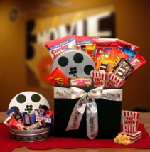 Fathers Day Movie Fest Gift Box w/ 10.00 Red Box Card - Father&#39;s Day gift - Gift - $76.22