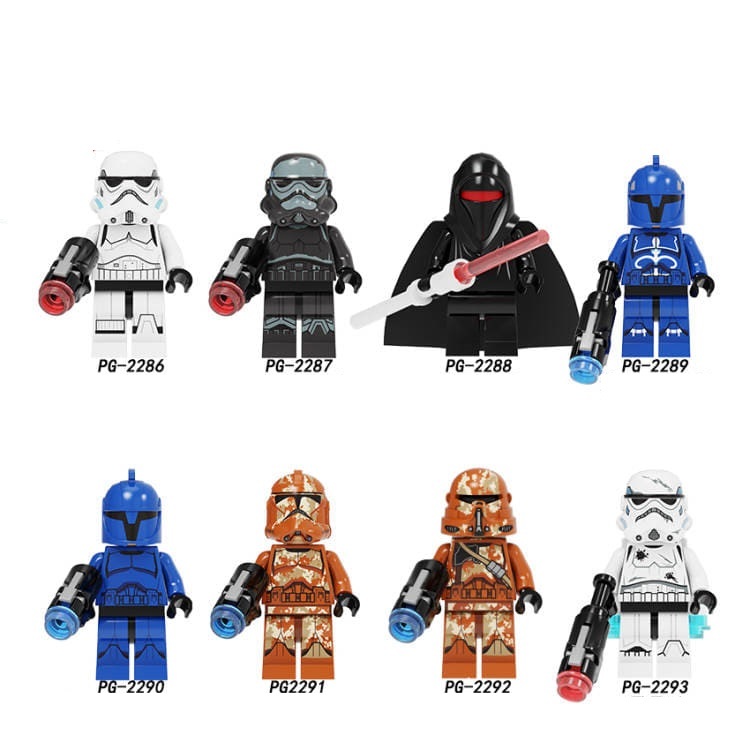 Star Wars Senate Commando Geonosis Clone Trooper Stormtrooper 8pcs Minifigures