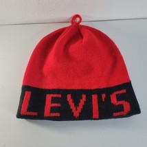 Levi&#39;s Beanie red and black young mens - £11.28 GBP