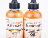 Ultra Sheen Supreme Healthy Hair And Scalp Daily Moisturizing Oil 4 Oz L... - $33.81
