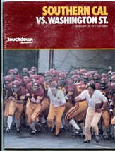 USC Trojans v Washington State Football Program NCAA September 30 1977 - $44.14