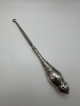 Antique Ornate Sterling Silver Button Hook/ Corset Thightener 7.75” - £79.13 GBP