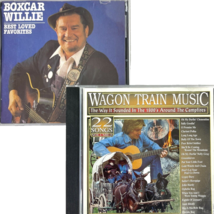 Boxcar Willie Wagon Train Music 2 CD Bundle Folk Country 1800s Americana - £13.66 GBP